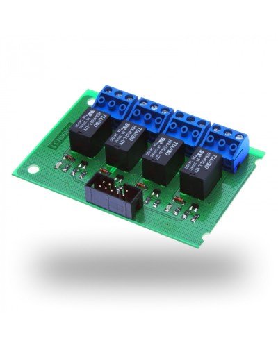 Расширитель релейный Parsec NMO-04 в Рубцовске Сетевая СКУД Parsec Pintop.ru