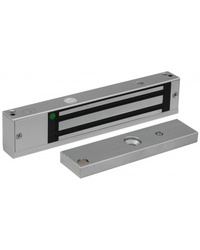 Smartec ST-EL140DL-SL - Электромагнитный замок, внутреннее исполнение, СИД, датчик положения двери, 12 VDC / 250мА, усилие 140-150 кг. в Рубцовске Электромагнитные замки Pintop.ru