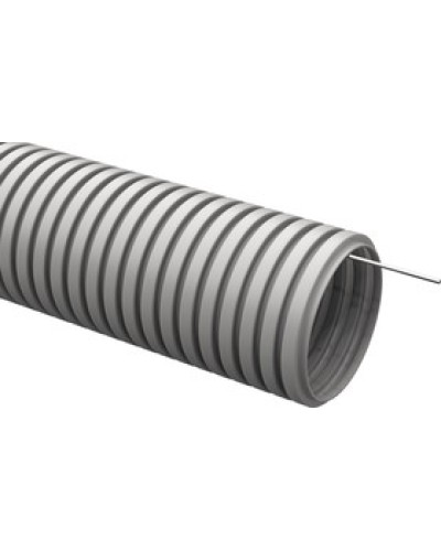 ELASTA Труба гофр. ПВХ d=25мм с зондом (25м) IEK (CTG20-25-K41-025I) в Рубцовске Труба гофрированная Pintop.ru