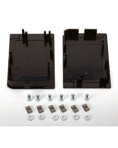 Пара боковых крышек системы А1000 с крепежом Faac 105434 в Рубцовске Запчасти для шлагбаумов и автоматики Pintop.ru