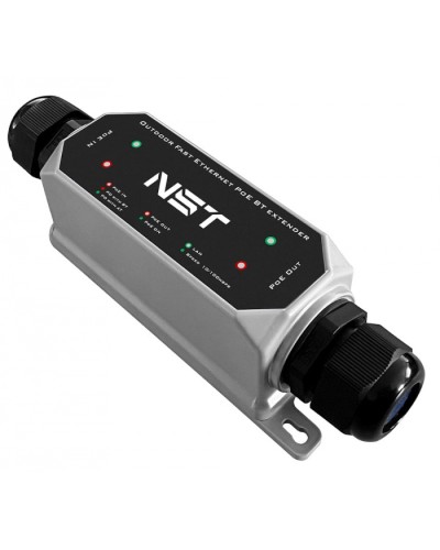 Уличный Ultra PoE удлинитель Fast Ethernet до 250м на 1 порт NST NS-EX-1FP/W в Рубцовске Дополнительное оборудование для сетей Pintop.ru