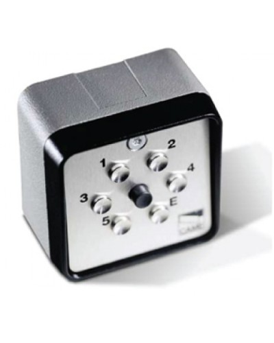 Клавиатура кодонаборная 7-кнопочная, накладная, радиоканальная Came 001S9000 в Рубцовске Запчасти для шлагбаумов и автоматики Pintop.ru