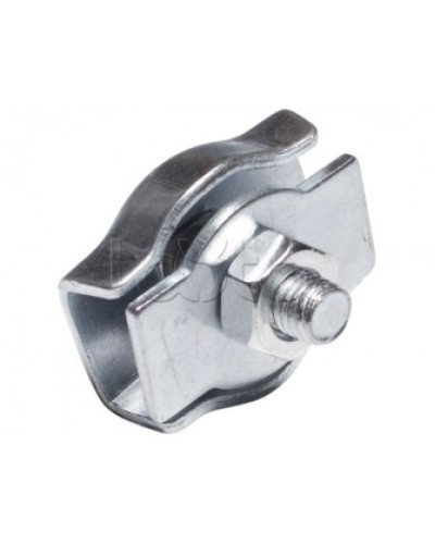 Зажим для троса одинарный Simplex (4 мм) EKF (zdts-4) в Рубцовске Крепежные изделия Pintop.ru