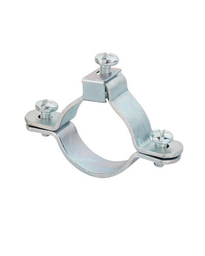 Хомут заземления для труб 50-1 1/4 мм, оцинкованная сталь DKC 6042-50 в Рубцовске Стяжки-хомуты Pintop.ru