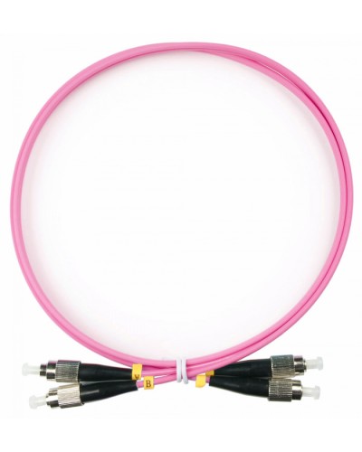 Шнур оптический duplex FC-FC 50/125 mm OM4 1м LSZH в Рубцовске Патч-корды оптические Pintop.ru