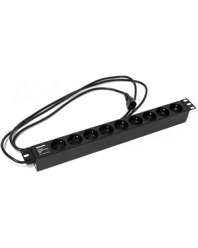 Блок розеток Hyperline SHE19-9SH-2.5IEC в Рубцовске Блоки розеток Pintop.ru