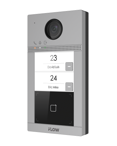 IP вызывная панель iFlow F-VI-1404ISMCWE1 в Рубцовске Вызывные IP панели Pintop.ru