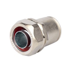 Муфта металлорукав DN 50-жесткая труба д.50мм, IP66/IP67, никелированная латунь DKC 6117-50