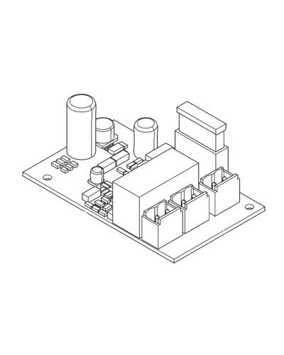 Came LB39 (002LB39) - Плата аварийного питания для подключения и зарядки 2 аккумуляторов, 12 В - 7 Ач в Рубцовске Запчасти для шлагбаумов и автоматики Pintop.ru
