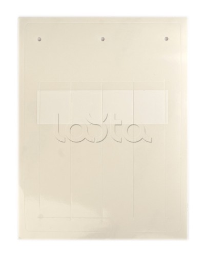 Самоламинирующаяся маркировка для кабелей и труб. Белая DKC CMSA10023W в Рубцовске Аксессуары для лотков Pintop.ru