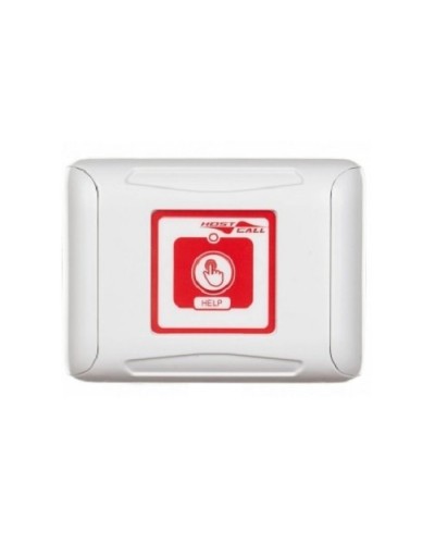 Влагозащищенная радиокнопка вызова Hostcall MP-411W2 в Рубцовске Система оповещения и трансляции Hostcall Pintop.ru