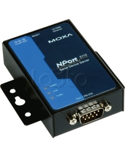 Сервер 1-портовый RS-232 в Ethernet Moxa NPort 5110A в Рубцовске Дополнительное оборудование для ОПС Pintop.ru
