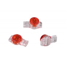 зажим соединительный скотч-лок, жила 0,4-0,9мм, (25 шт) Cabeus (KT3-UR)