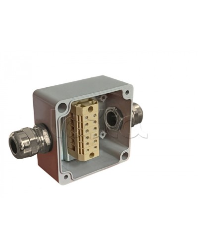 Коробка пылевлагонепроницаемая клеммная G366 А МВ К АЯКС IP66/IP65, 82x80x55 Магнито-контакт в Рубцовске Распределительные коробки Pintop.ru