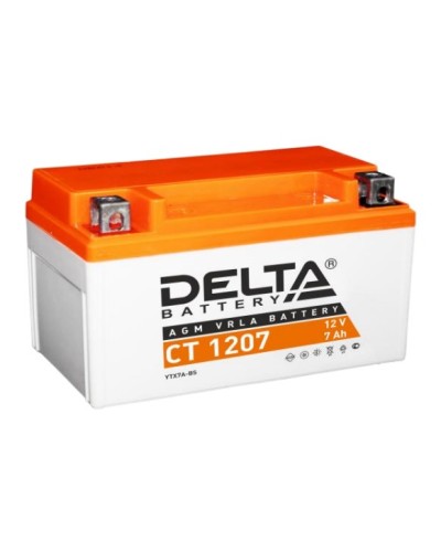 Аккумулятор АКБ 12 - 7 Delta CT 1207* в Рубцовске Электротехническое оборудование Pintop.ru