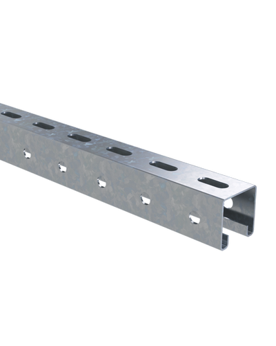 С-образный профиль 41х41, L500, толщ.1,5 мм горячеоцинкованный DKC BPL4105HDZ в Рубцовске Аксессуары для лотков Pintop.ru