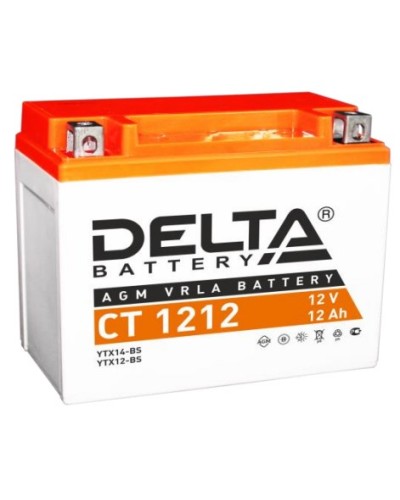 Аккумулятор АКБ 12 - 12 Delta CT 1212* в Рубцовске Электротехническое оборудование Pintop.ru