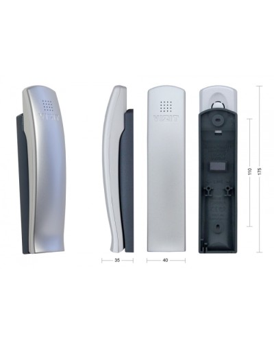 Трубка переговорная Vizit УКП-7M в Рубцовске Многоабонентные устройства Pintop.ru