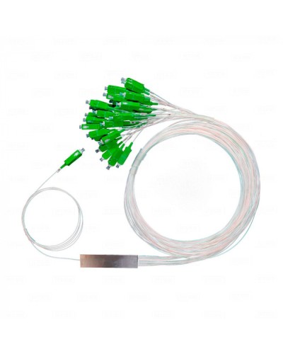 Разветвитель план 1х32 окон SC/APC 9/125 вывод 1,5м буфер 0.9мм 1260/1650 Cabeus (FCT-PLC-1/32-9-SC/A-1.5-0.9) в Рубцовске Оптические разветвители (сплиттеры) Pintop.ru