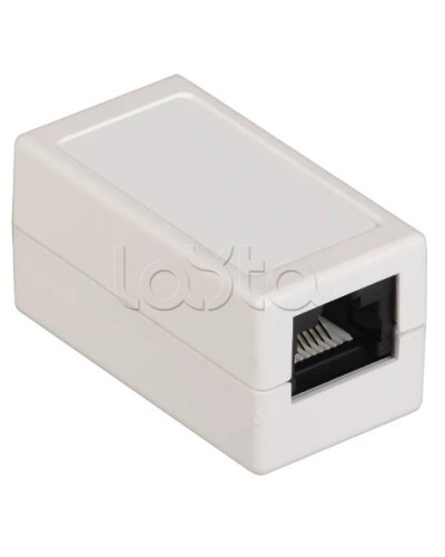 Проходной адаптер кат. 6 UTP тип RJ45-RJ45 ITK CS70-1C06U в Рубцовске Проходные адаптеры RJ-45 и разветвители Pintop.ru
