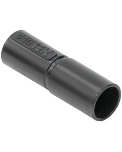 ELASTA Муфта труба-труба GI16G черная IEK (CTA10D-GIG16-K02-100) в Рубцовске Повороты, муфты, тройники Pintop.ru