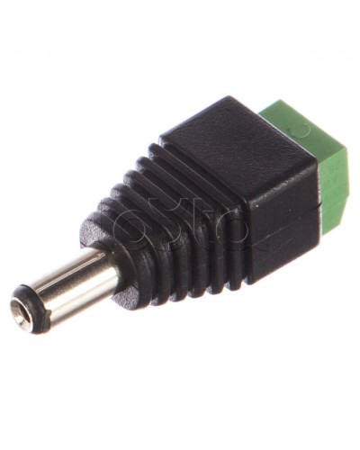 Разъем питания штекер 2.1х5.5 с клеммной колодкой (50шт/уп) REXANT 14-0314 в Рубцовске Коннекторы Pintop.ru