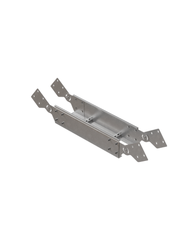 Вертикальный шарнирный угол 150х600х1,2 мм HD85 N КМ-профиль (LSHL150-600-1.2 HD85 N) в Рубцовске Аксессуары для лотков Pintop.ru