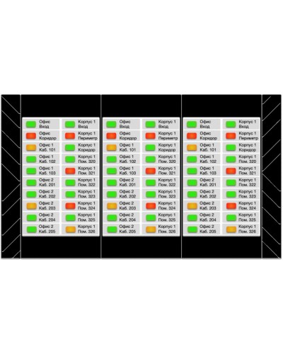 Блок индикации состояний и управления Сигма - ИС ИД-БИС-М в Рубцовске Адресная система пожарной сигнализации Сигма-ИС Pintop.ru
