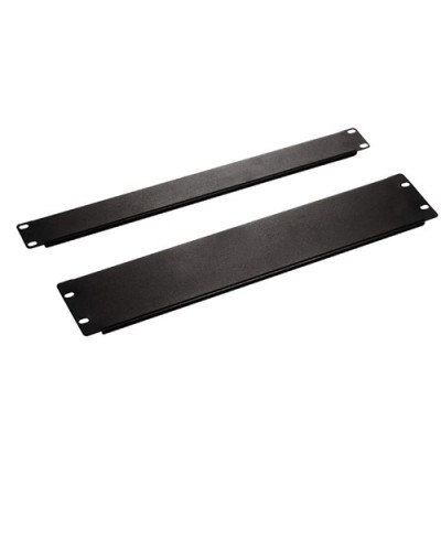 Фальш-панель на 0.5U Hyperline BPV-0.5-RAL9005 в Рубцовске Аксессуары для стоек и шкафов Pintop.ru