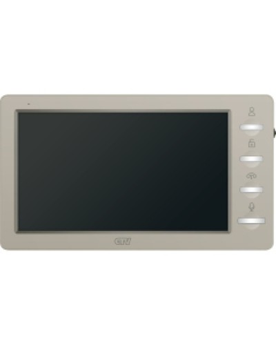 Монитор видеодомофона CTV-M3702 Gamma бежевый в Рубцовске Абонентские видеоустройства Pintop.ru