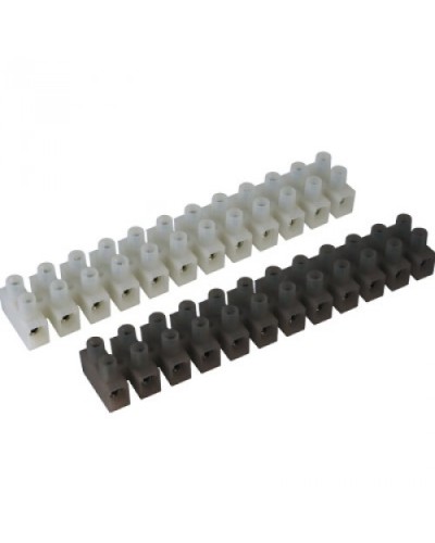 Клемник полипропилен черный, 12р,450V, 24A, 2.5мм.кв DKC 43112PL/R в Рубцовске Клеммные колодки Pintop.ru