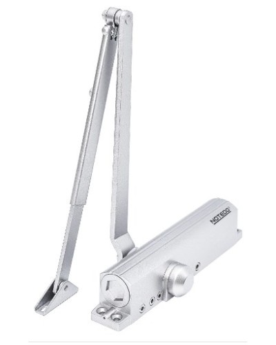 Доводчик NOTEDO DC-030-130 EN2-5 DA+BC (серебро) в Рубцовске Доводчики Pintop.ru