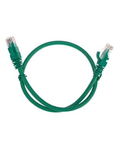 Патч-корд U/UTP, CAT 6, RJ45-RJ45, 26AWG, LSZH, зеленый, 0,5м REXANT 02-0296-05 в Рубцовске Патчкорды (медные) Pintop.ru