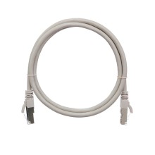 Шнур коммутационный 2хRJ45/8P8C S/FTP кат.6 (NMC-PC4SE55B-015-GY) NIKOMAX (1.5 м)