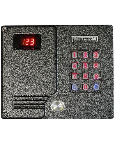 Многоабонентный антивандальный блок вызова Метаком МК2007-ТМЕ в Рубцовске Блоки вызова многоабонентные Pintop.ru