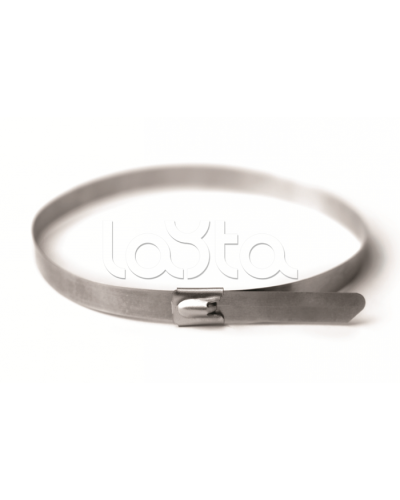 Хомут из нержавеющей стали AISI 304 13х400 DKC 27421 в Рубцовске Стяжки-хомуты Pintop.ru