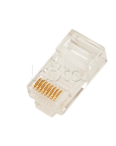 Разъем RJ-45 под витую пару (100 шт/уп) NIKOMAX (NMC-RJ88RE06UD1-100) в Рубцовске Коннекторы и разъемы Pintop.ru