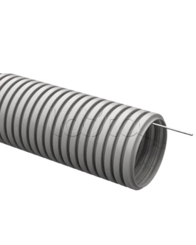 Труба гофр. ПВХ d=20 с зондом (100м) GENERICA IEK (CTG20-20-K41-100-G) в Рубцовске Труба гофрированная Pintop.ru