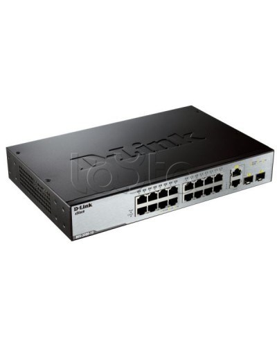 Управляемый L2 коммутатор с 16 портами 10/100Base-TX и 2 комбо-портами 100/1000Base-T/SFP D-Link DES-3200-18_RFB/A1 в Рубцовске Коммутаторы Pintop.ru