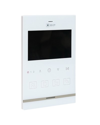 Видеодомофон IPV-01 бел. 4TFT 4пр. 2 канала IP20 EKF (int-ipv-01) в Рубцовске Абонентские видеоустройства Pintop.ru