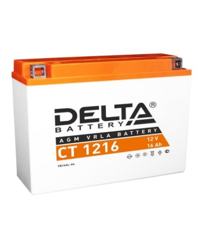 Аккумулятор АКБ 12 - 16 Delta CT 1216* в Рубцовске Электротехническое оборудование Pintop.ru