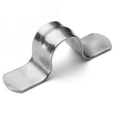 Скоба металлическая двухлапковая СМД 16-17 без отверстий (100 шт/уп) Промрукав PR08.3640