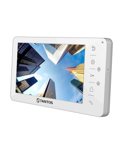 Монитор видеодомофона, цветной, TFT LCD 7 Tantos Amelie (White) Vizit в Рубцовске Абонентские видеоустройства Pintop.ru