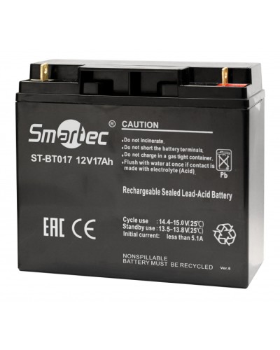 Аккумулятор Smartec ST-BT017 в Рубцовске Электротехническое оборудование Pintop.ru