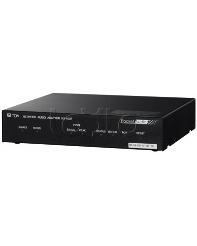 Шлюз передачи аудио, управляющих сигналов через сеть TOA NX-100S W в Рубцовске Системы оповещения и трансляции TOA Pintop.ru