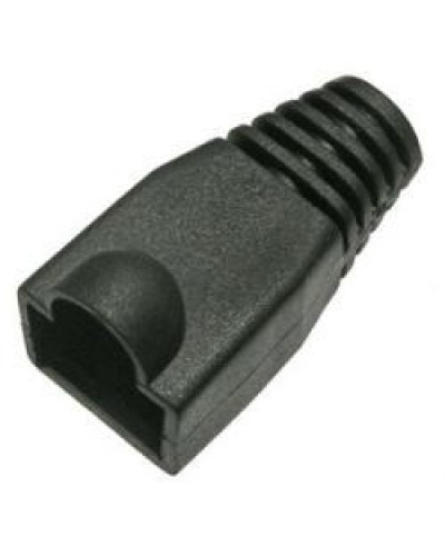 Колпачки защитные для кабеля 6,0мм cat.5, на соединение коннектора с кабелем (черный) TWT TWT-BO-6.0-BK/100 в Рубцовске Коннекторы Pintop.ru