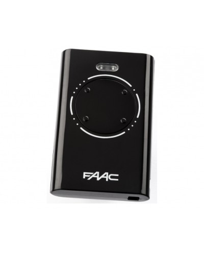 Брелок-передатчик 4-канальный Faac 7870081 (черный) в Рубцовске Устройства радиоуправления для шлагбаумов и автоматики Pintop.ru