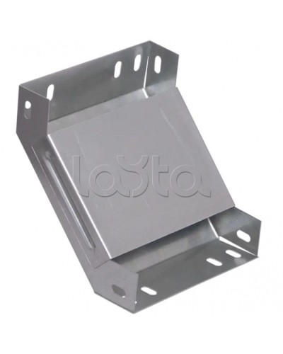 ESCA Поворот верт. внутр. 90град 100х400мм HDZ IEK (CLP1V-100-400-M-HDZ) в Рубцовске Аксессуары для лотков Pintop.ru