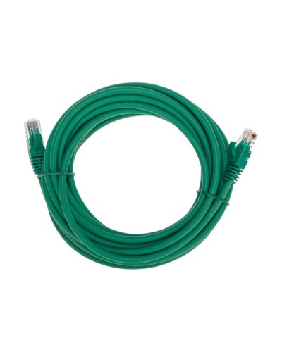Патч-корд U/UTP, CAT 6, RJ45-RJ45, 26AWG, LSZH, зеленый, 5м REXANT 02-0296-5 в Рубцовске Патчкорды (медные) Pintop.ru