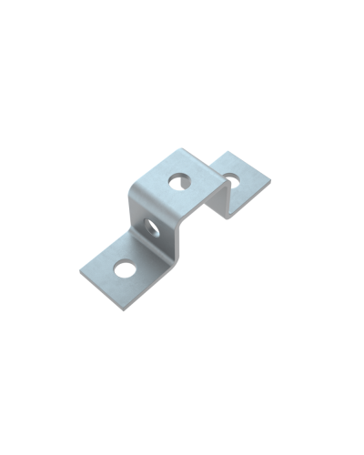 Прямоугольная скоба для страт-профиля 41х41 мм HD85 КМ-профиль (PS41-41 HD85) в Рубцовске Держатели, клипсы, скобы Pintop.ru